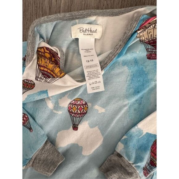 Bedhead 12-18 months Print Fitted Stretch Organic Cotton Two-piece Pajamas In Ta - Picture 5 of 5